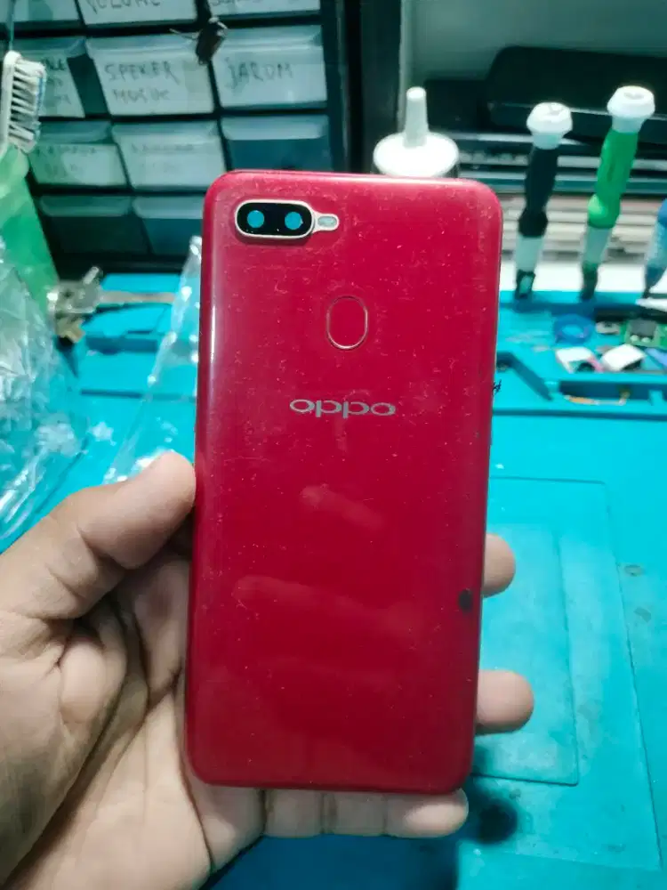 Backdoor , tulang samping , sidik jari oppo a5s