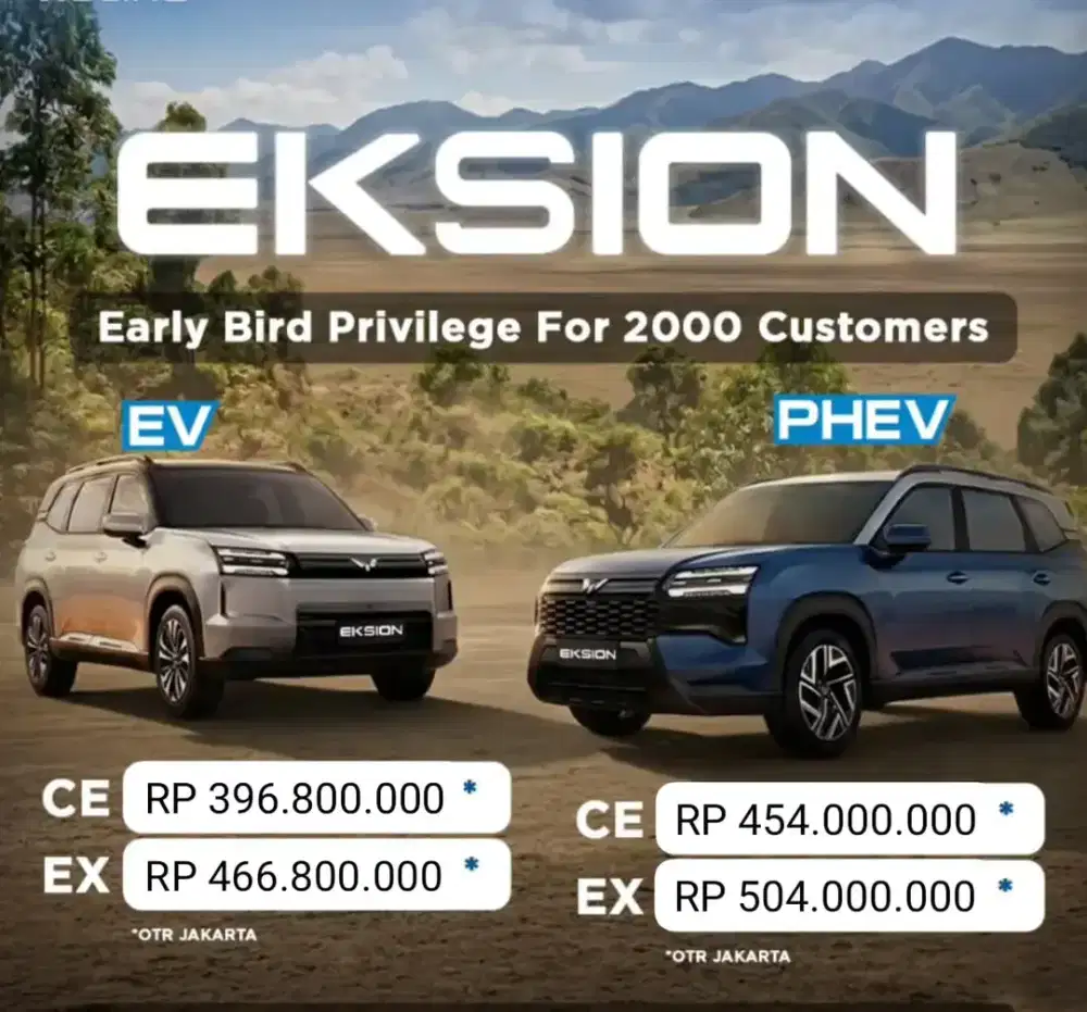 New Wuling Eksion