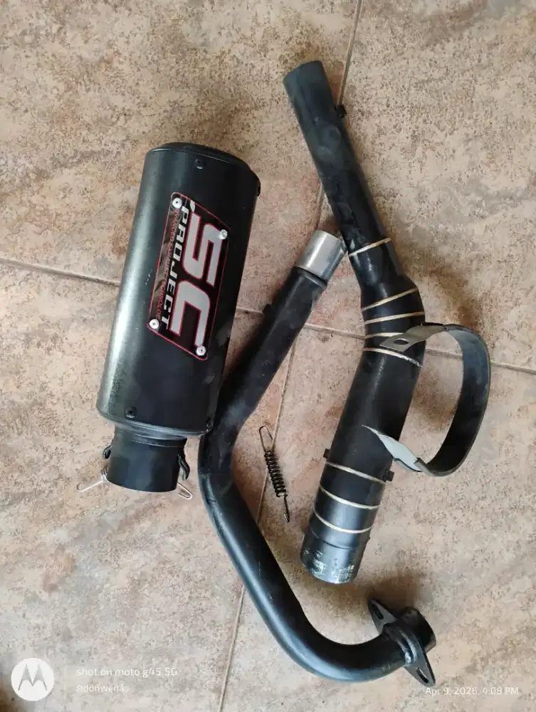 Knalpot SC Honda CS1