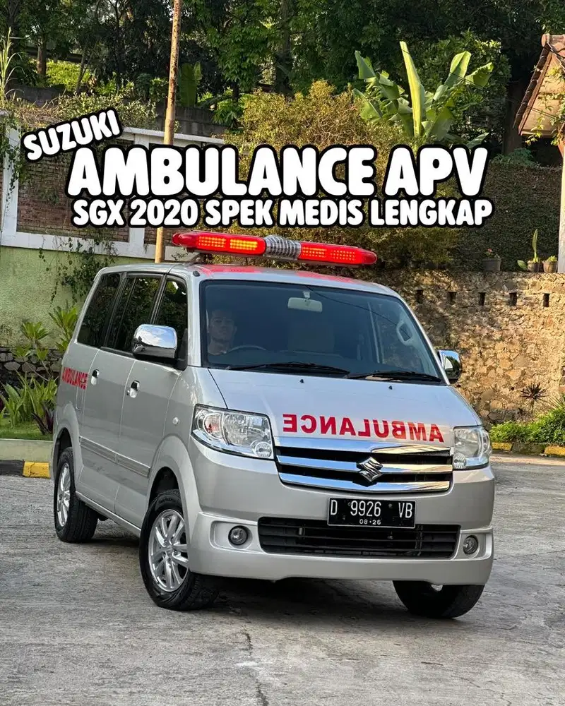 AMBULANCE SUZUKI APV SGX 2020 KM 32ribu