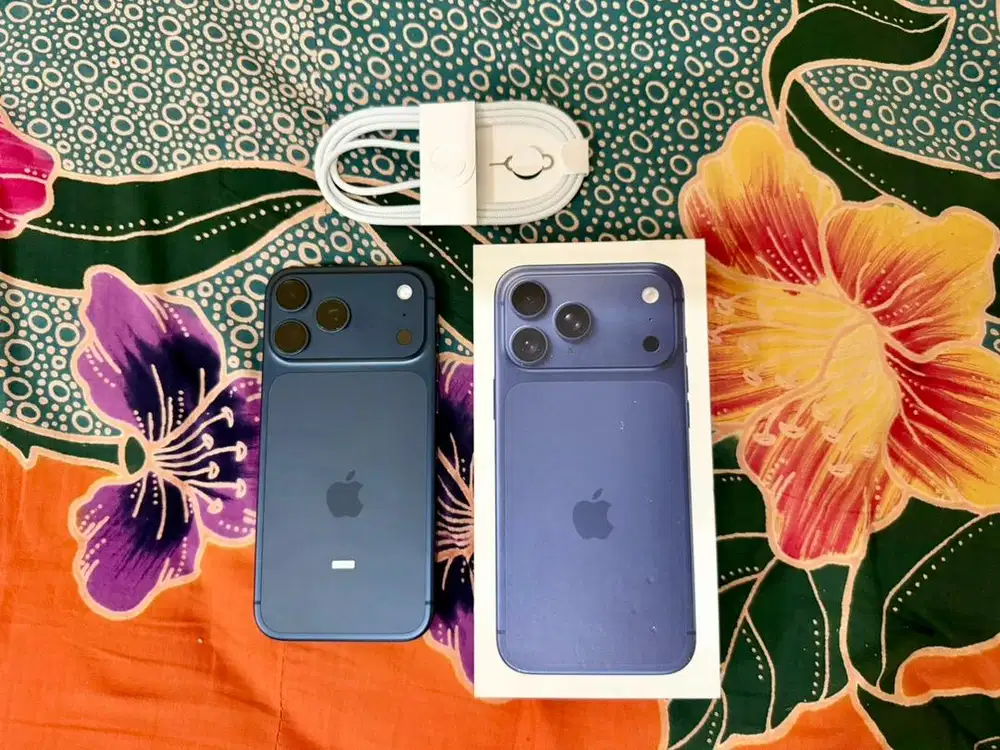 Iphone 17 Pro Max 256Gb Deep Blue Resmi IBOX PEMAKAIAN SEMINGGU