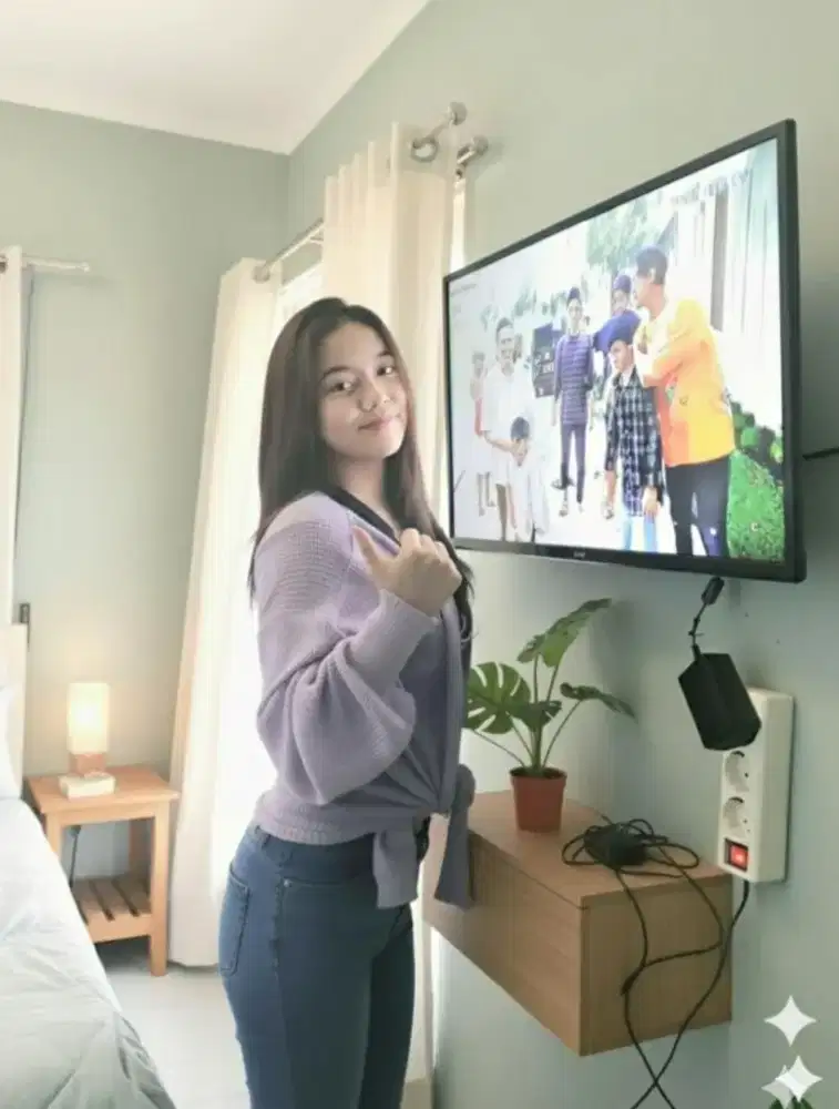 Bracket tv/briket tv/braket tv/breket tv/gantungan tv