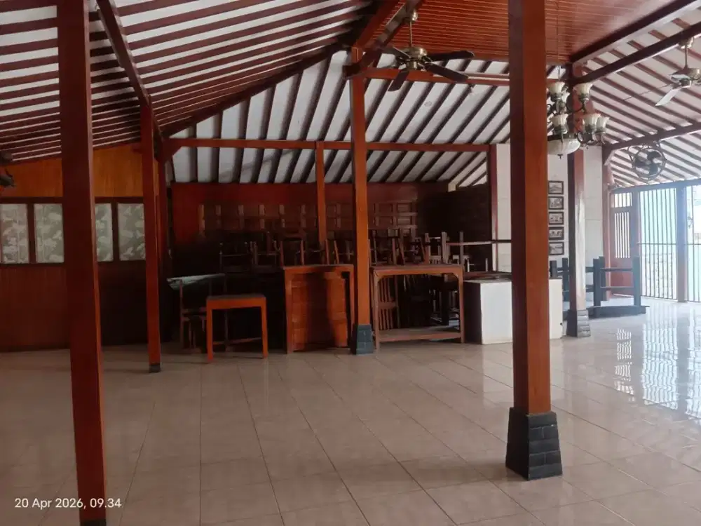 Disewakan Tempat Usaha Etnik Cocok Untuk Restp/Coffeshop
