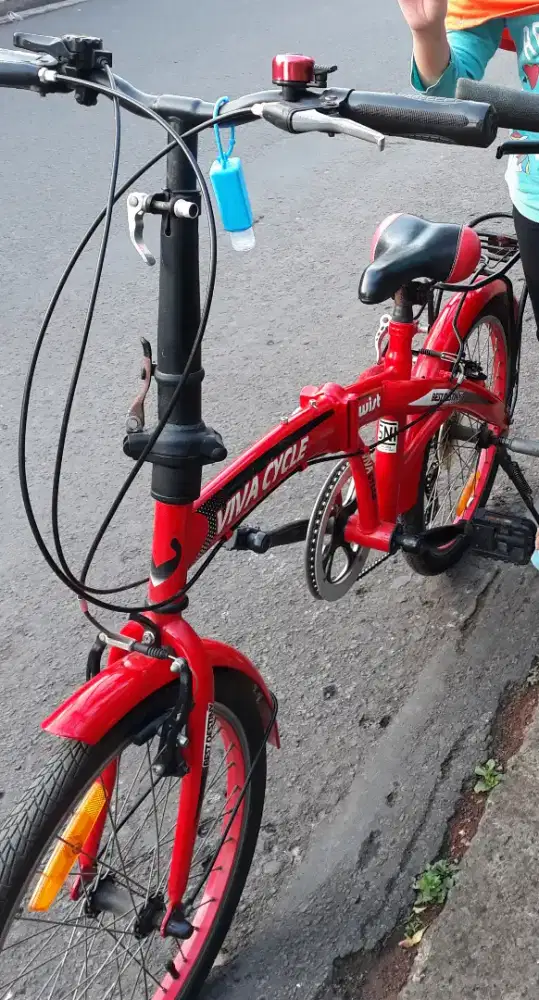 Sepeda lipat siap pakai, nego sampai jadi