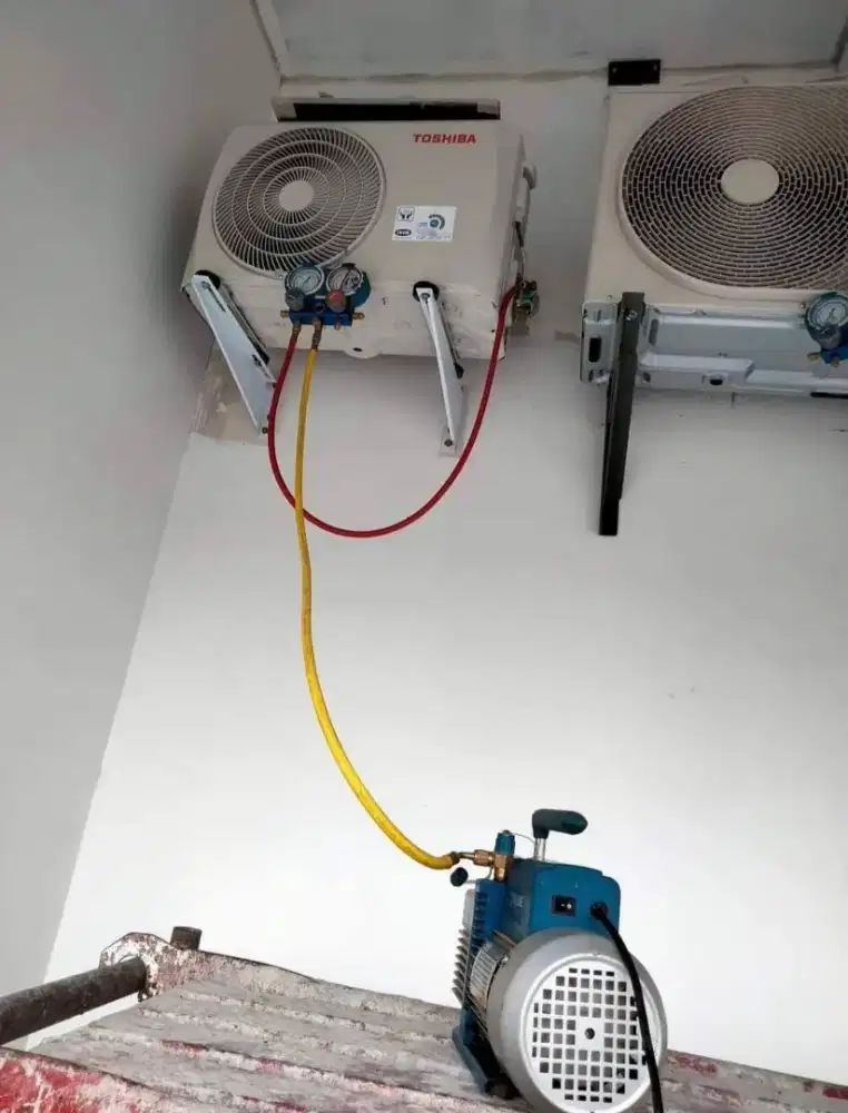 Refarasi ac,bongkar pasang ac,isi freon ac dll