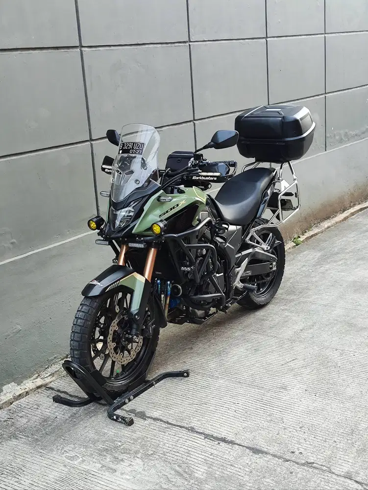 Honda CB500X Tahun 2022 Low ODO Full Paper TT Like New CB 500X CB500 X