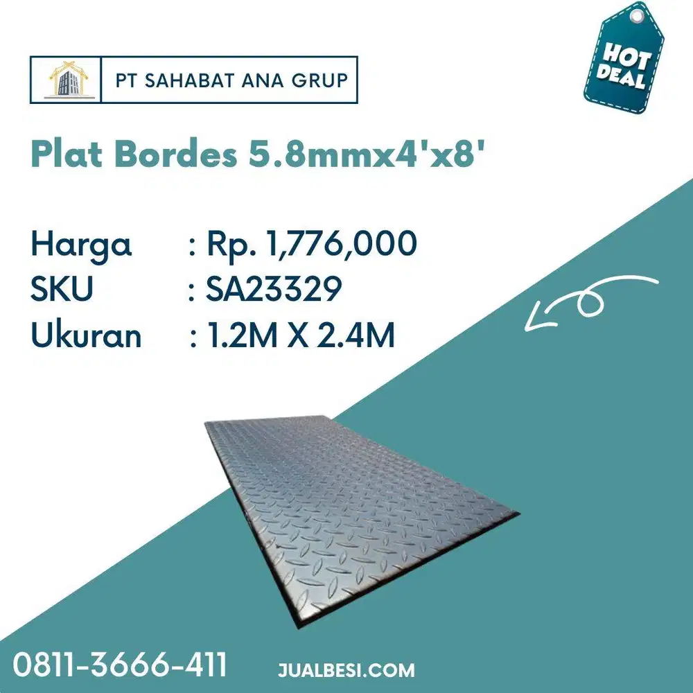 Plat Bordes 5.8mmx4'x8'