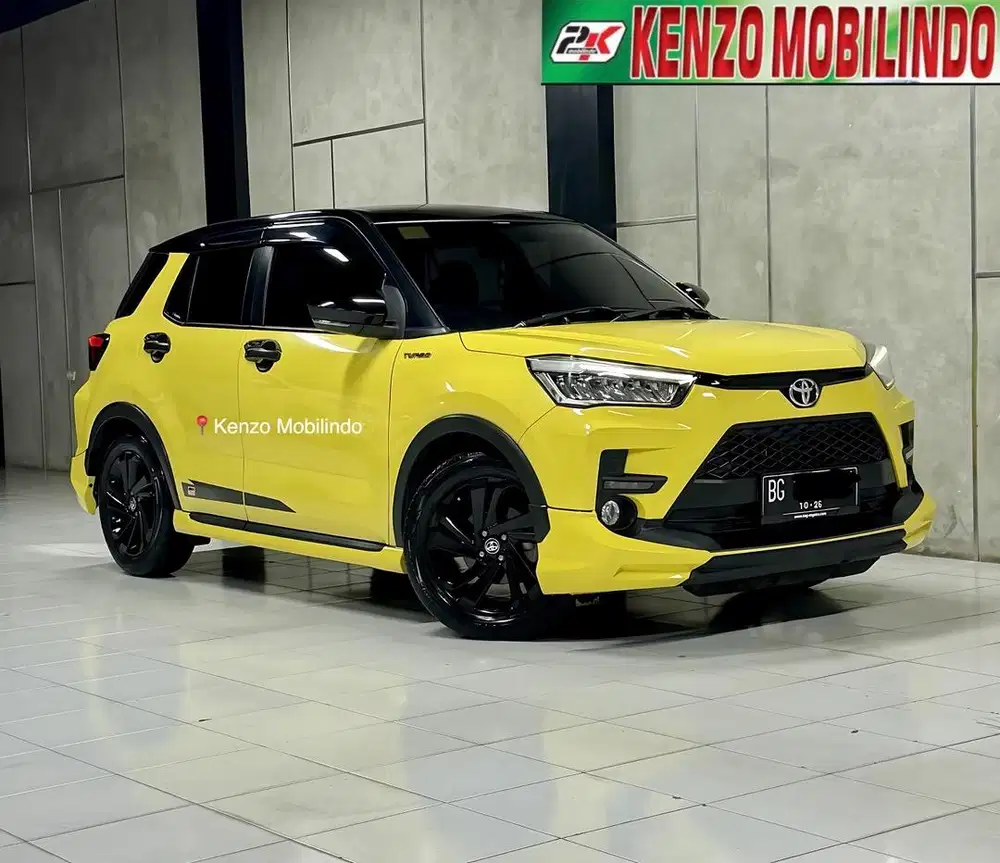 [Km 18rb] Raize 1.0 Turbo GR Two Tone AT 2021/2022 kuning,tgn 1 dp 20