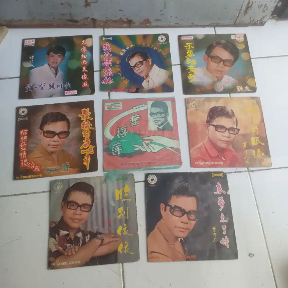 Vinil 7 inchi Mandarin kondisi 95% mulus