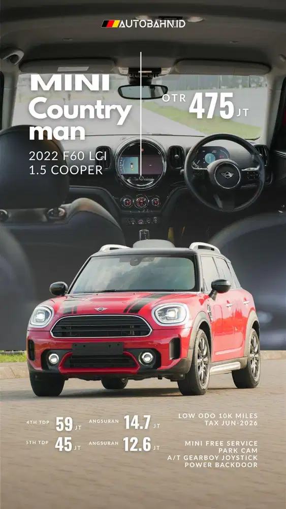 Mini Countryman 1.5 Cooper F60 LCI 2022