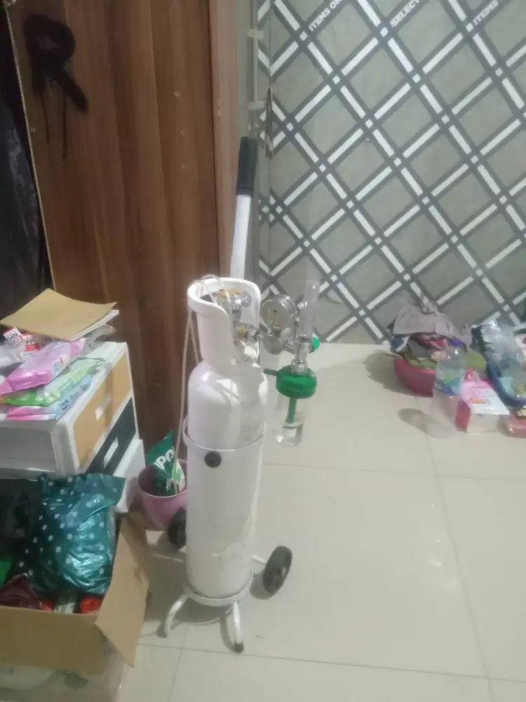Jual tabung oksigen 1m3 lengkap