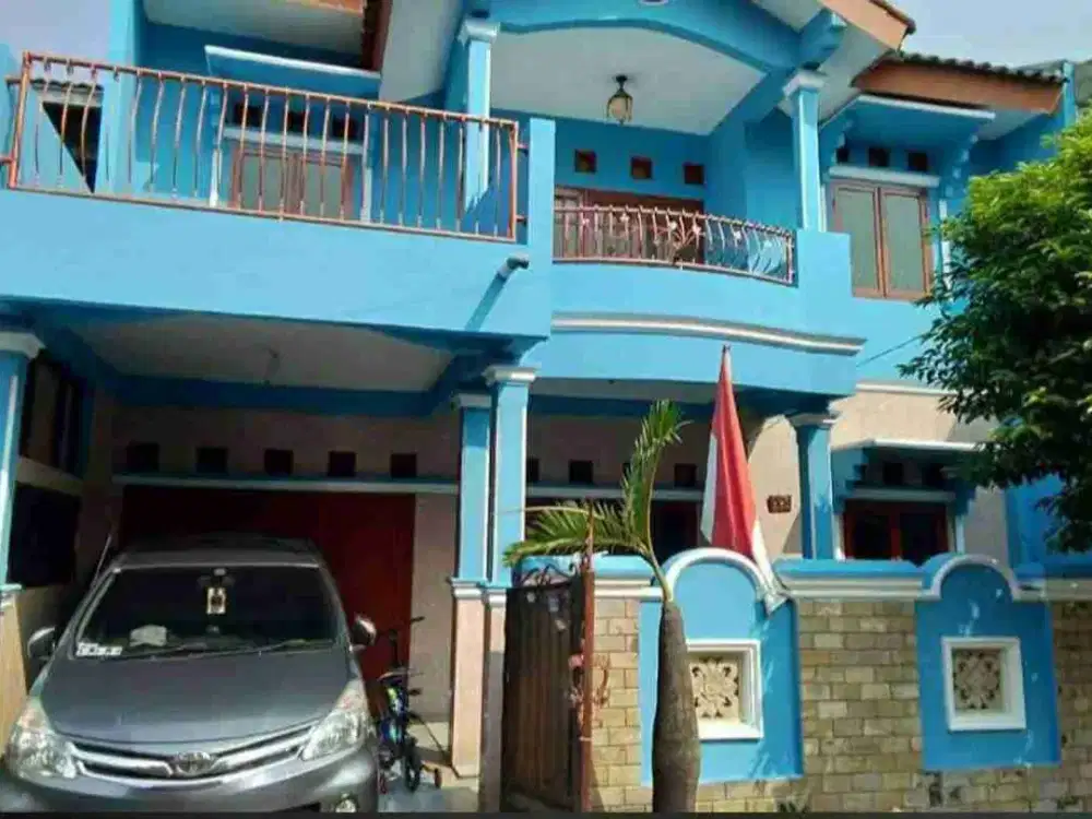 rumah 2 lantai siap huni,bebas banjir,lokasi strategis di Pulo sirih timur,Pekayon jaya,galaxy,bekasi selatan