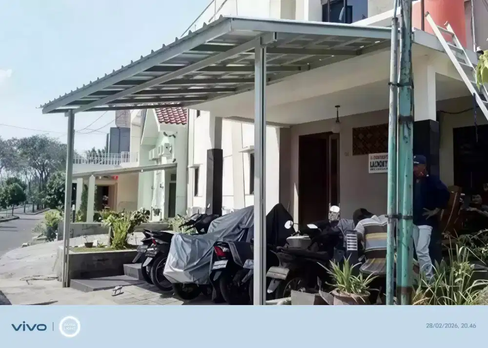 Kanopi dan garasi baja ringan