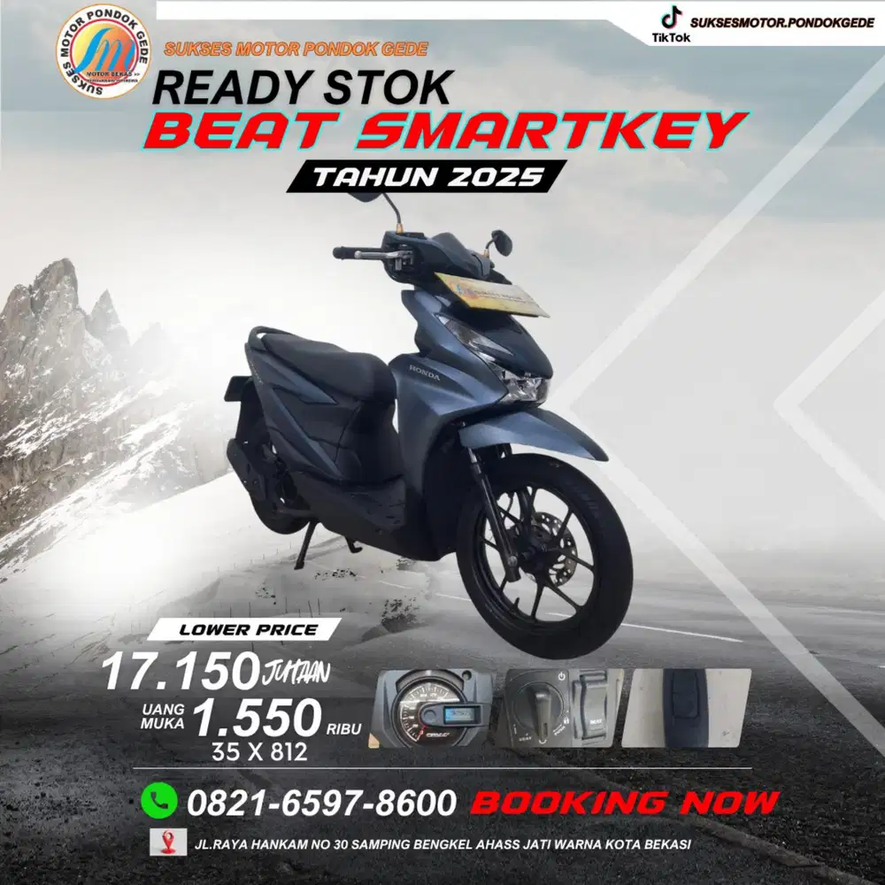 BEAT SMARTKEY 
TAHUN 2025 KREDIT DAN CASH MELAYANI KTP DAERAH