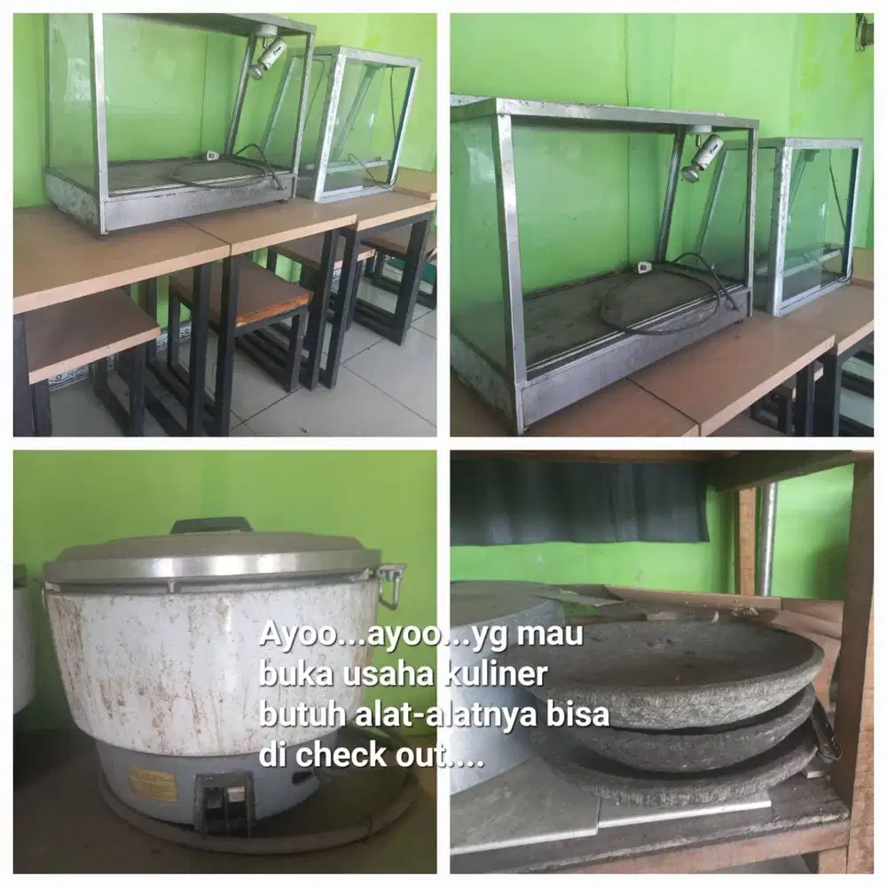 Perlengkapan buka usaha rumah makan