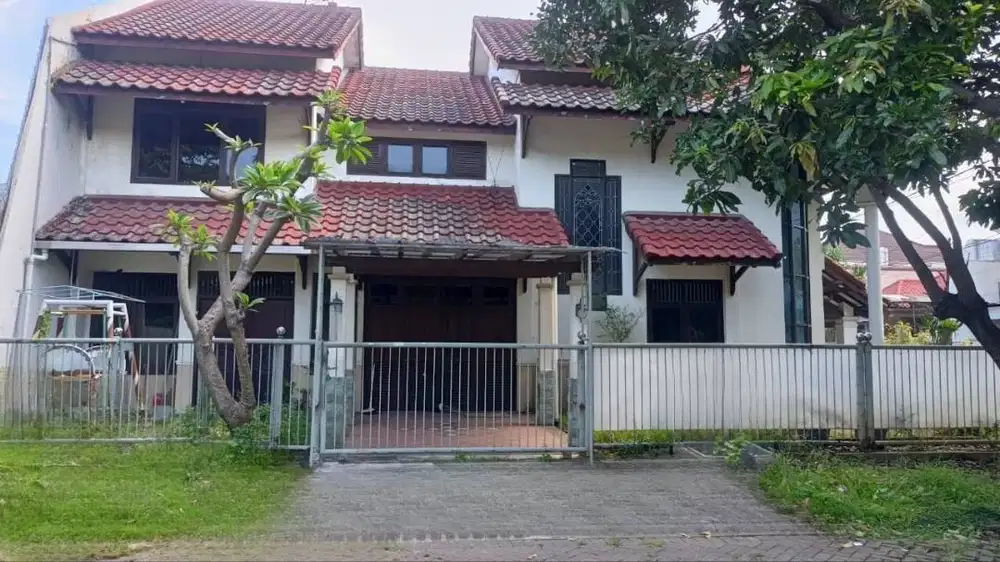 Dijual Rumah Hook  Galaxy Bumi Permai Surabaya Timur