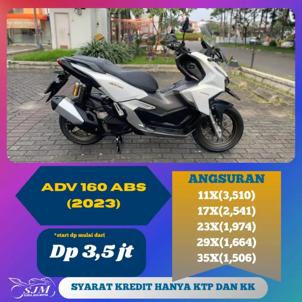 ADV 160 ABS 2023 Pajak Panjang