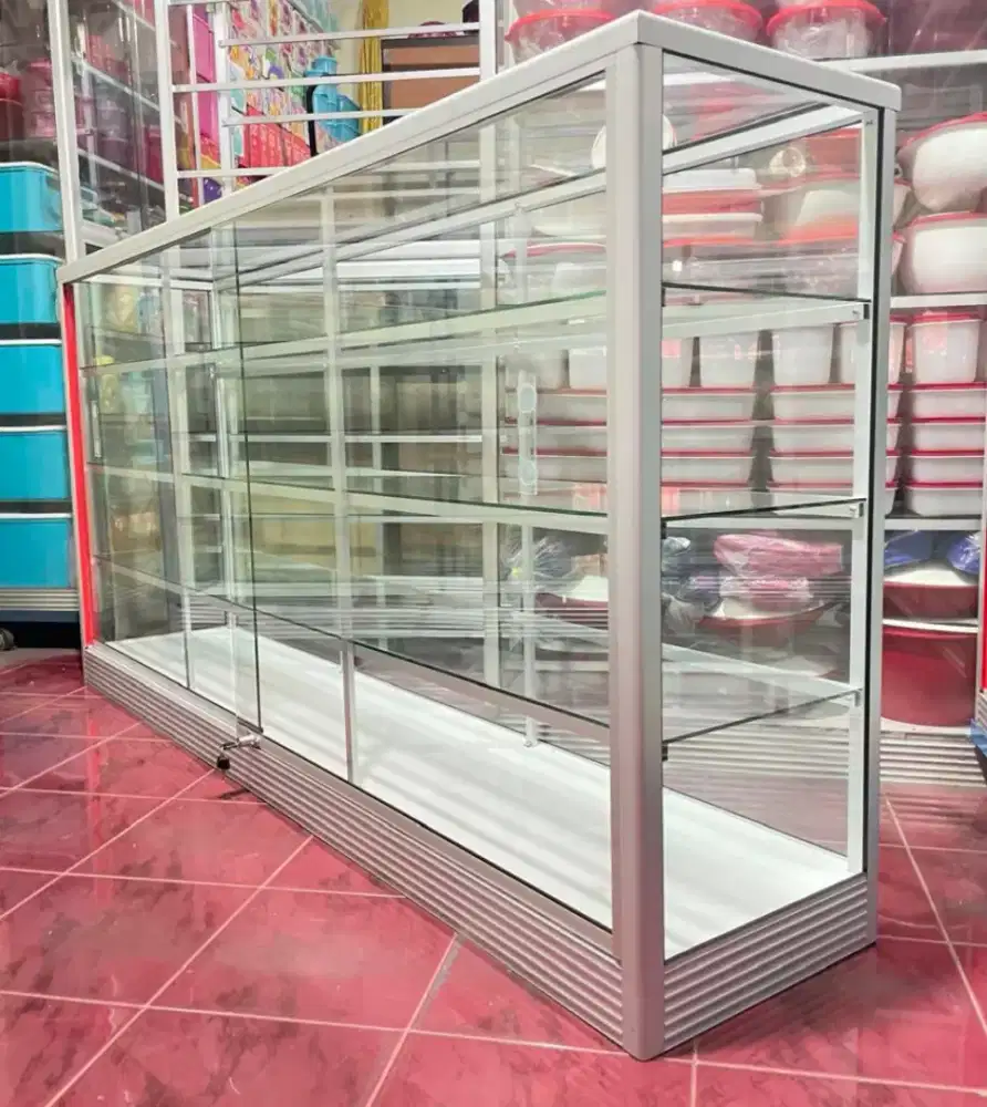 Di Jual Etalase 2M Barang Bagus || Kaca full 5mm