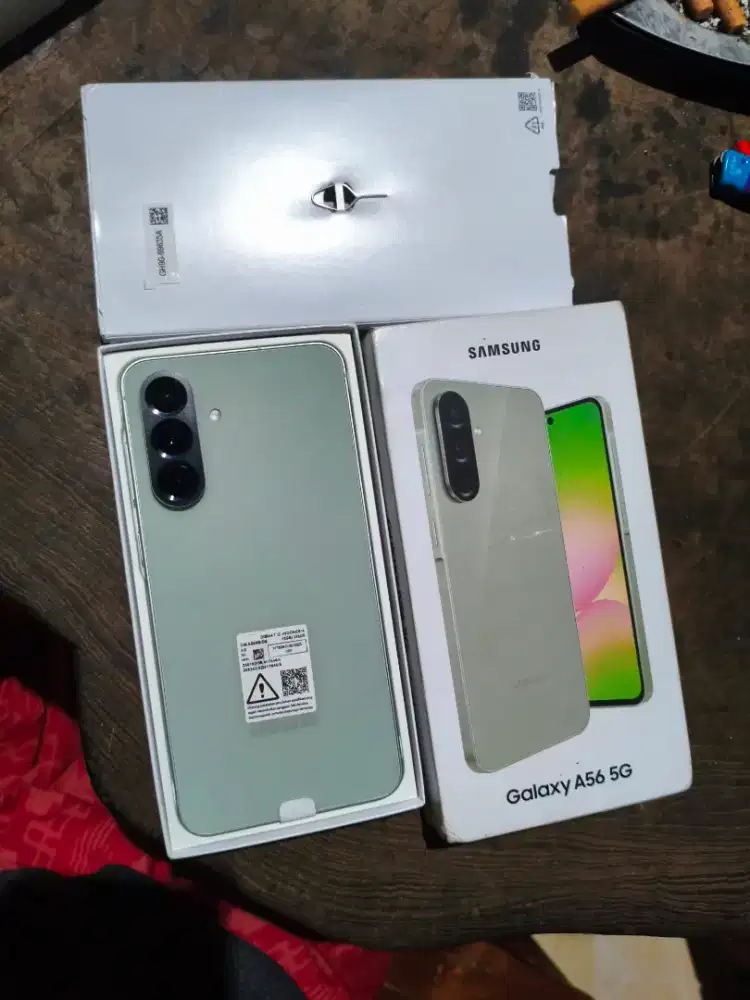 Samsung A56 5G 12+12/256gb komplit original segel mulus garansi pnjg