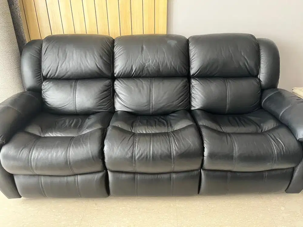 Plush Sofa Cellini 3 + 1 (manual Recline)