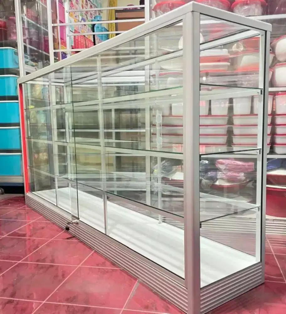 Di Jual Etalase 2M Siap Antar || Kaca full 5mm