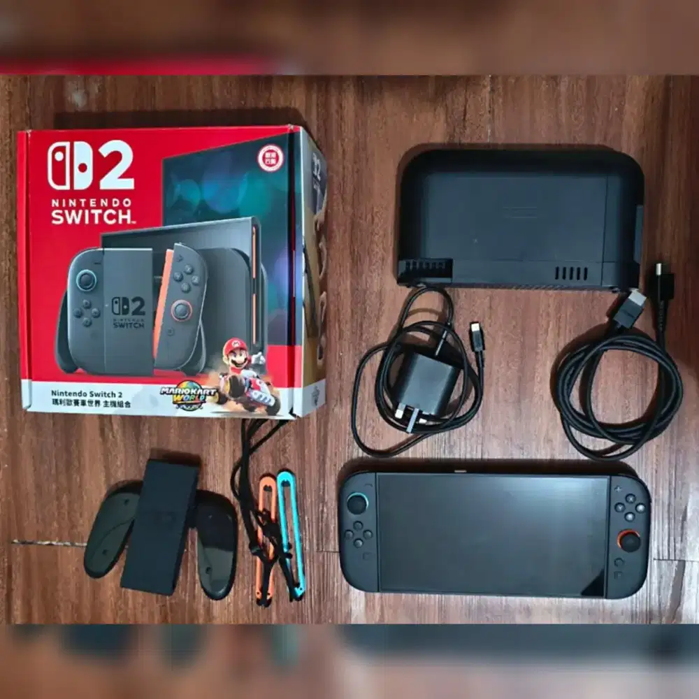 Nintendo Switch 2 Like New – Fullset + Zelda BOTW + Bonus Games Lain