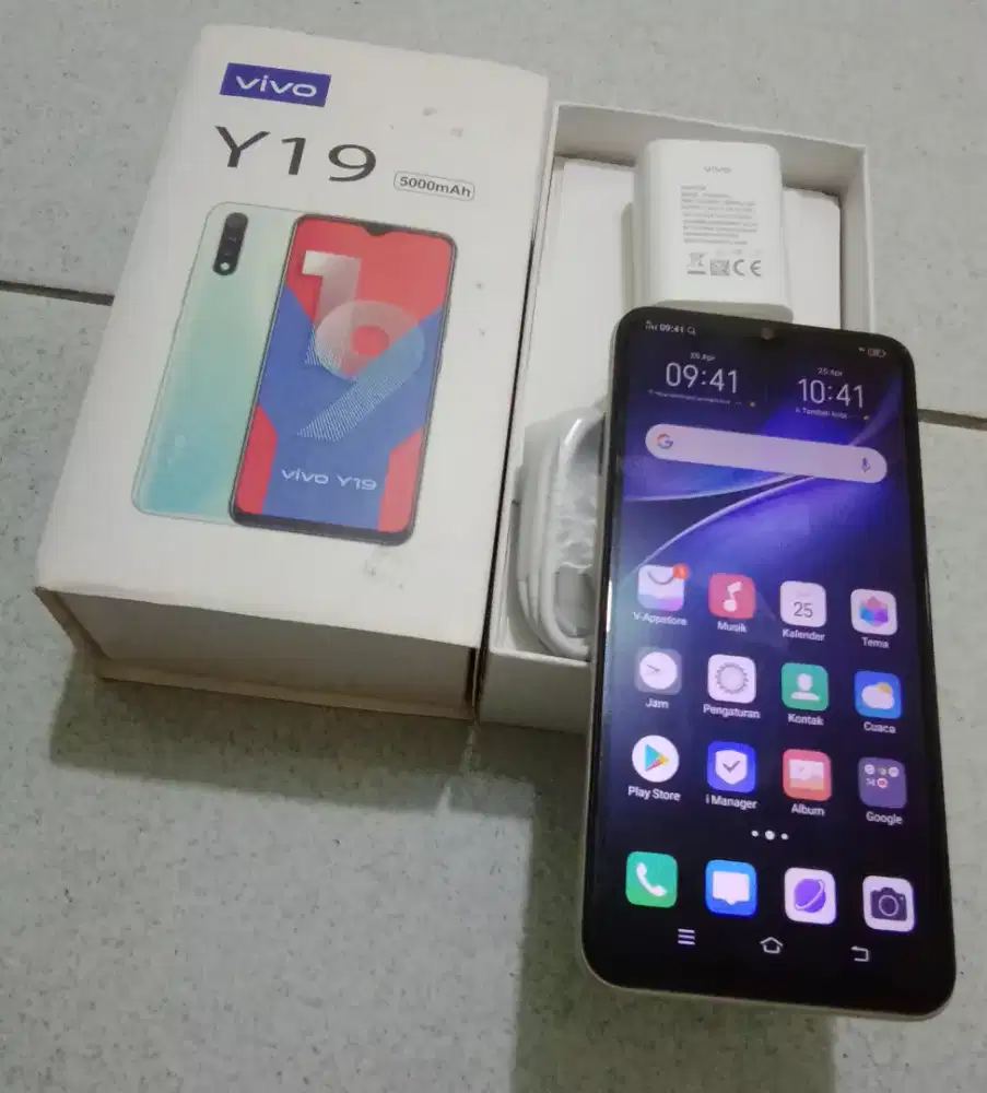 VIVO Y19 Ram 8GB (fulset)