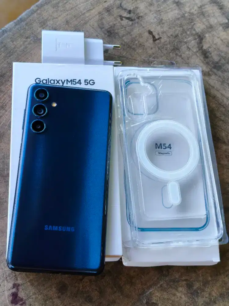 Samsung M54 5G 8+8/256gb komplit original segel mulus