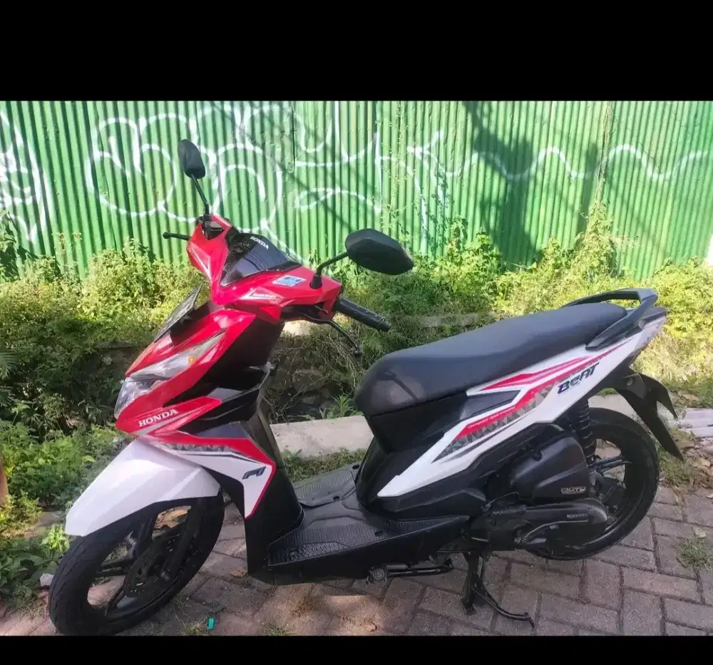 Honda Beat Eco ISS 2017 N Kota mulus bisa TT lain