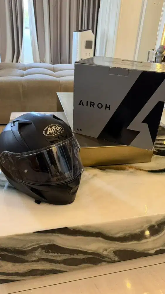 Helm Airoh Valor - Matt Black Termurah