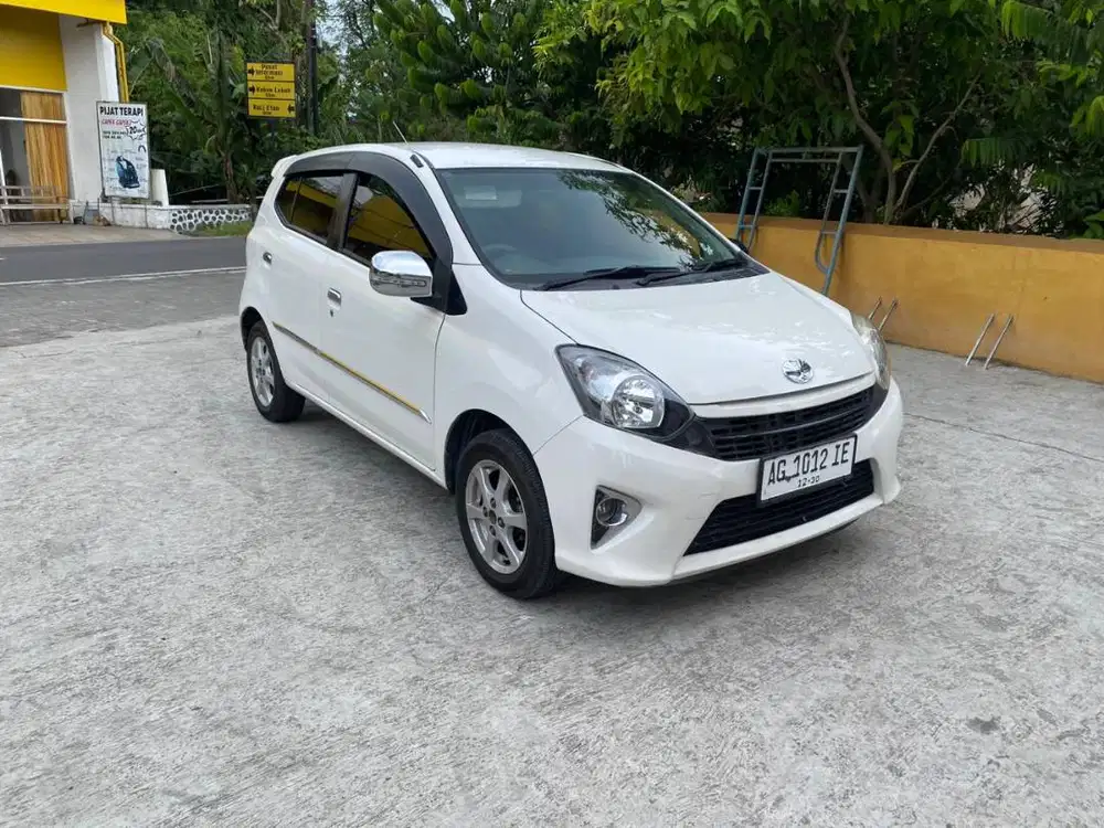 Toyota Agya G 2014 plat AG Pri mobil bekas sekoto kediri