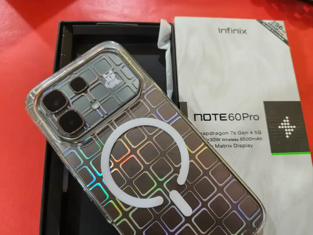 Infinix Note 60 Pro bukan Note 60 Basic Ram 8/256 lengkap mulus ori