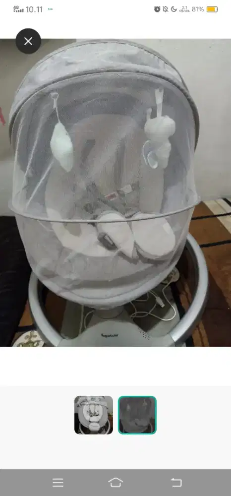 Bouncer baby swing sugarbaby elektrik