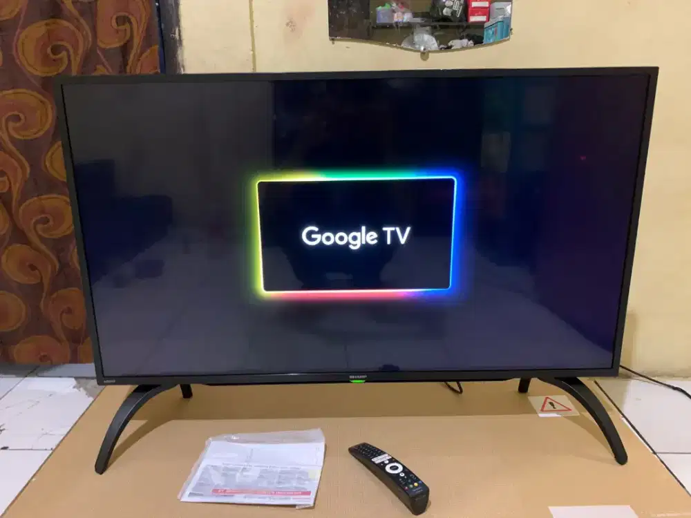 TV LED SHARP AQUOS 42 GOOGLE TV DAN SIARAN DIGITAL