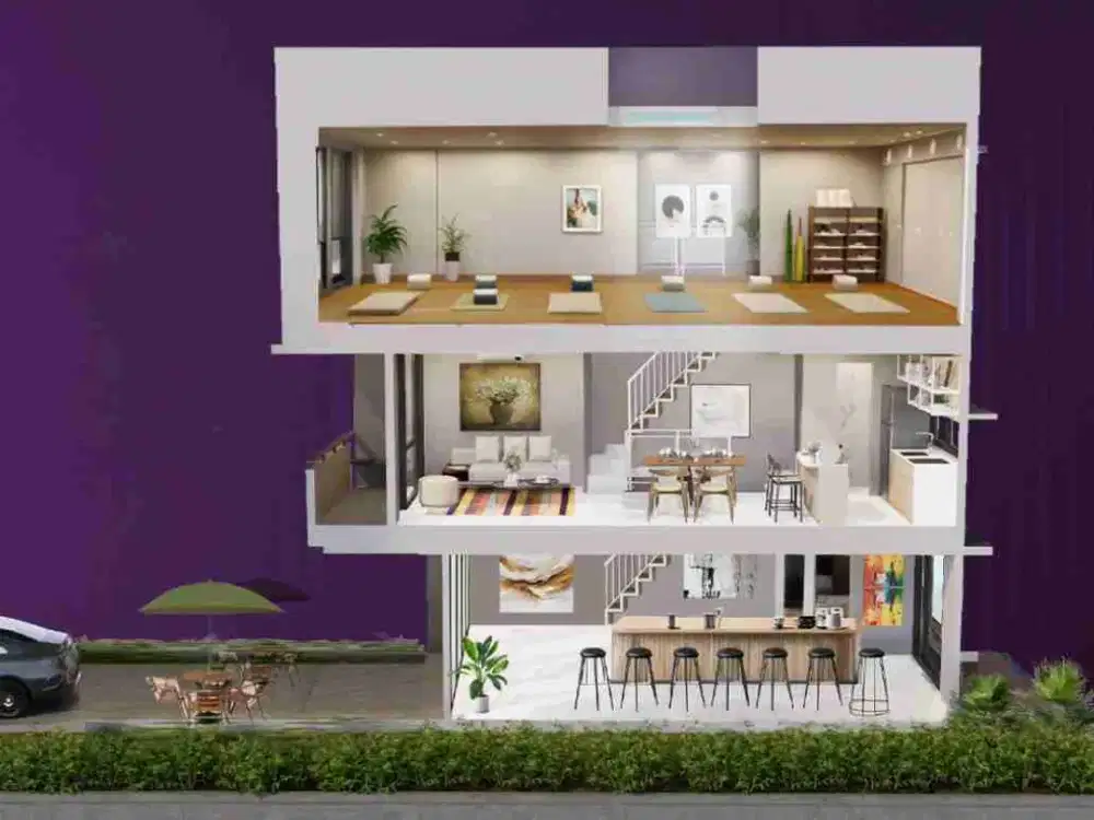 Launching Ruko TreeTop Park Serpong Dan pilih langsung unit Reana boulevard Legok