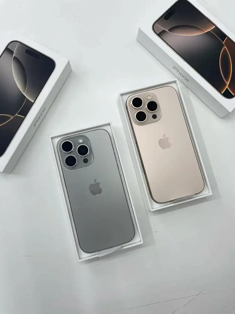 iPhone 16 Pro Max 512/1TB, hot promo dapatkan free airpods gen 4!!!