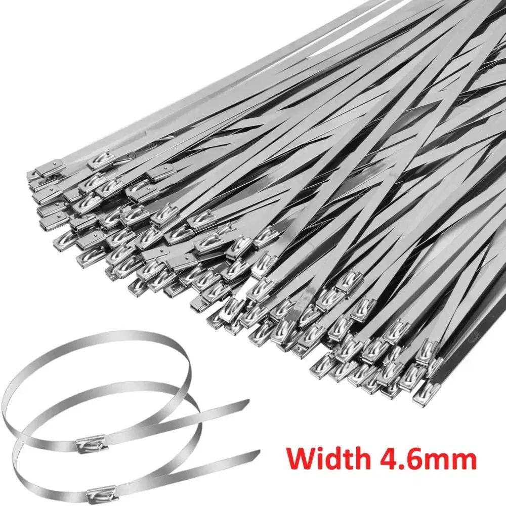 Kabel Ties Stainless Steel 304 Pengikat Kabel Besi HL190