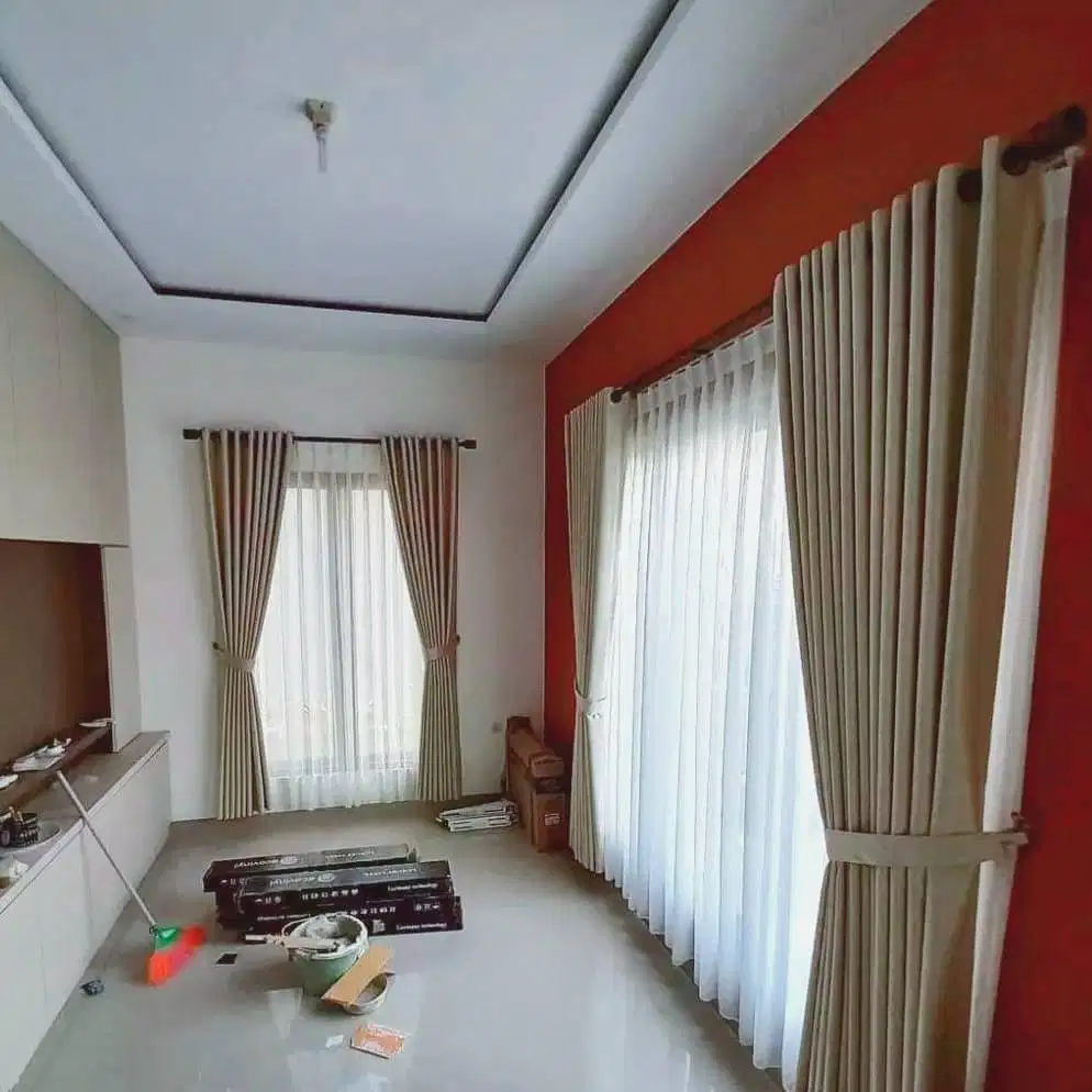 Pesan Tirai Gorden Jendela Gordyn Mewah Hordeng Terbaru Murah
