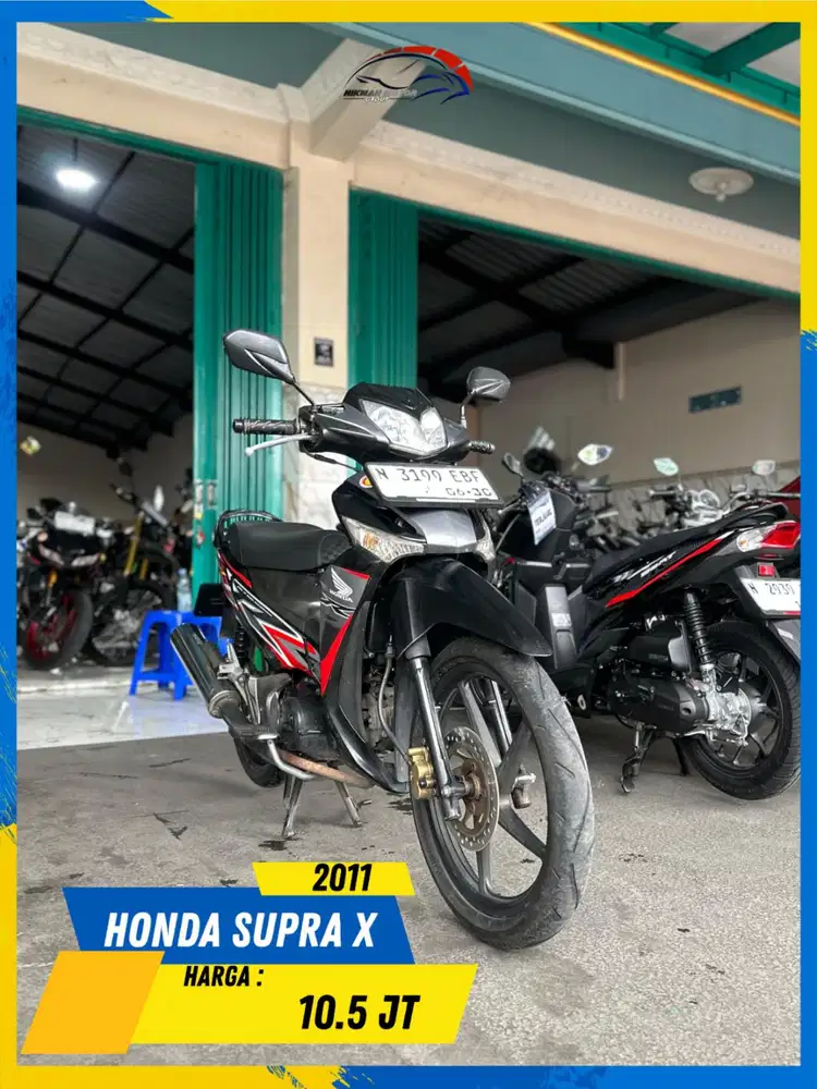 HONDA SUPRA X 2011 MURAH BERKUALITAS BOLOH HIKMAH MOTOR KEPUH MALANG