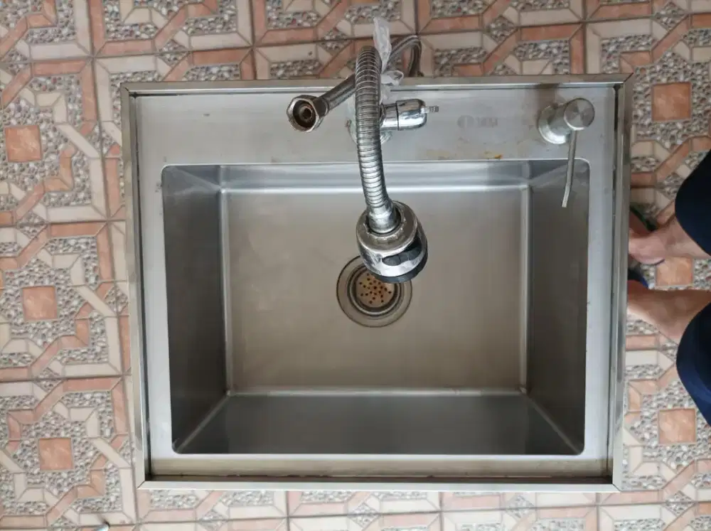 WASTAFEL CUCI PIRING PORTABLE STAINLESS