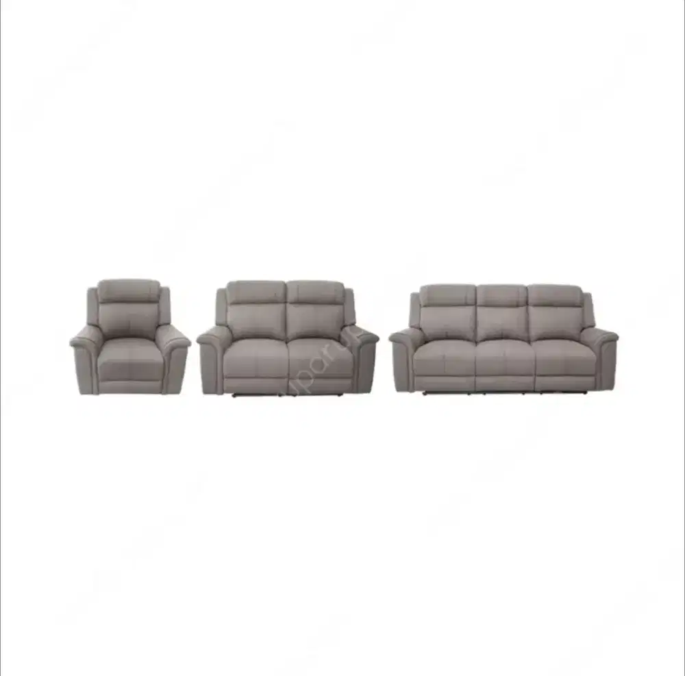 Sofa Set Recliner Lorian Brown