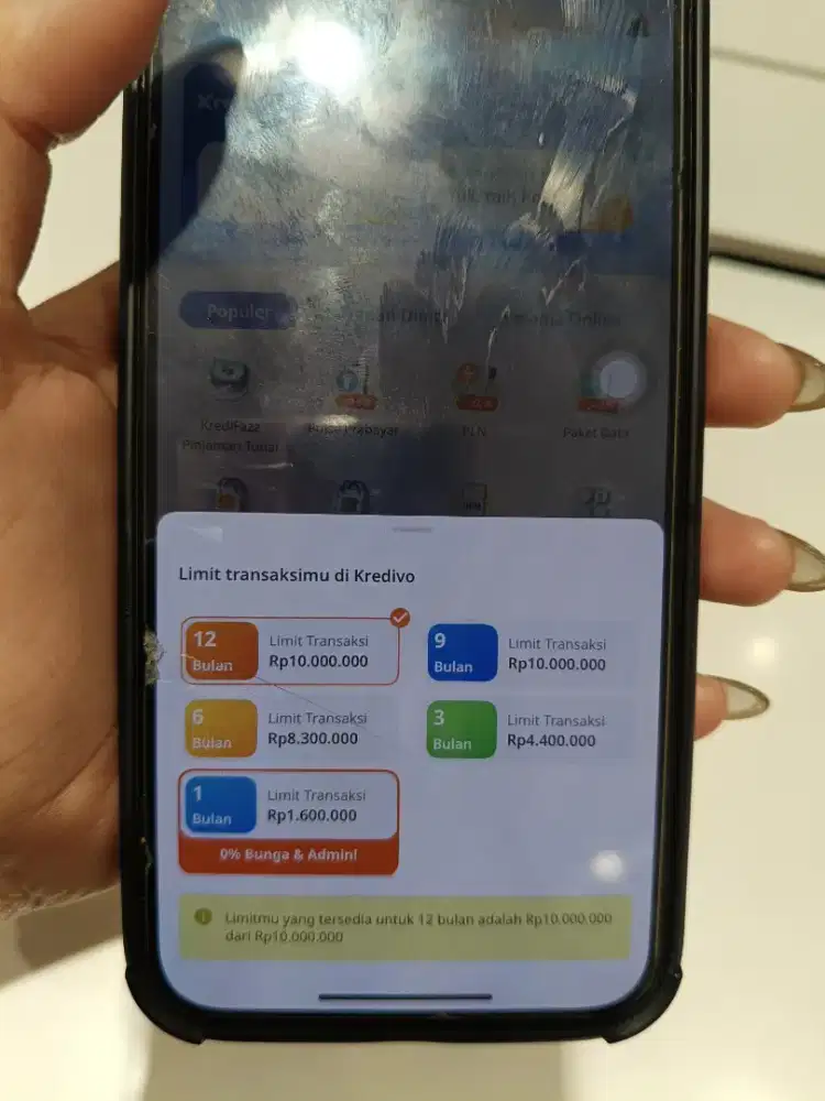 Cicilan Kredivo bunga 0%