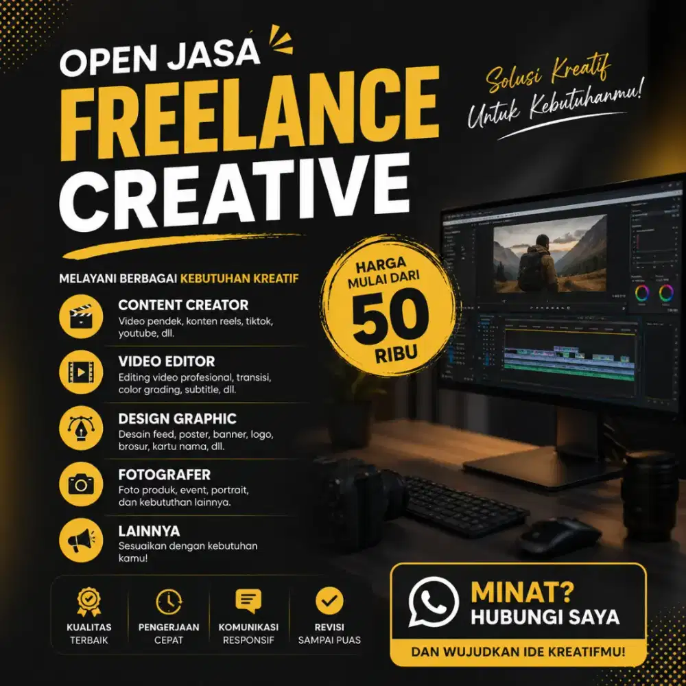 Open Jasa Freelance Creative