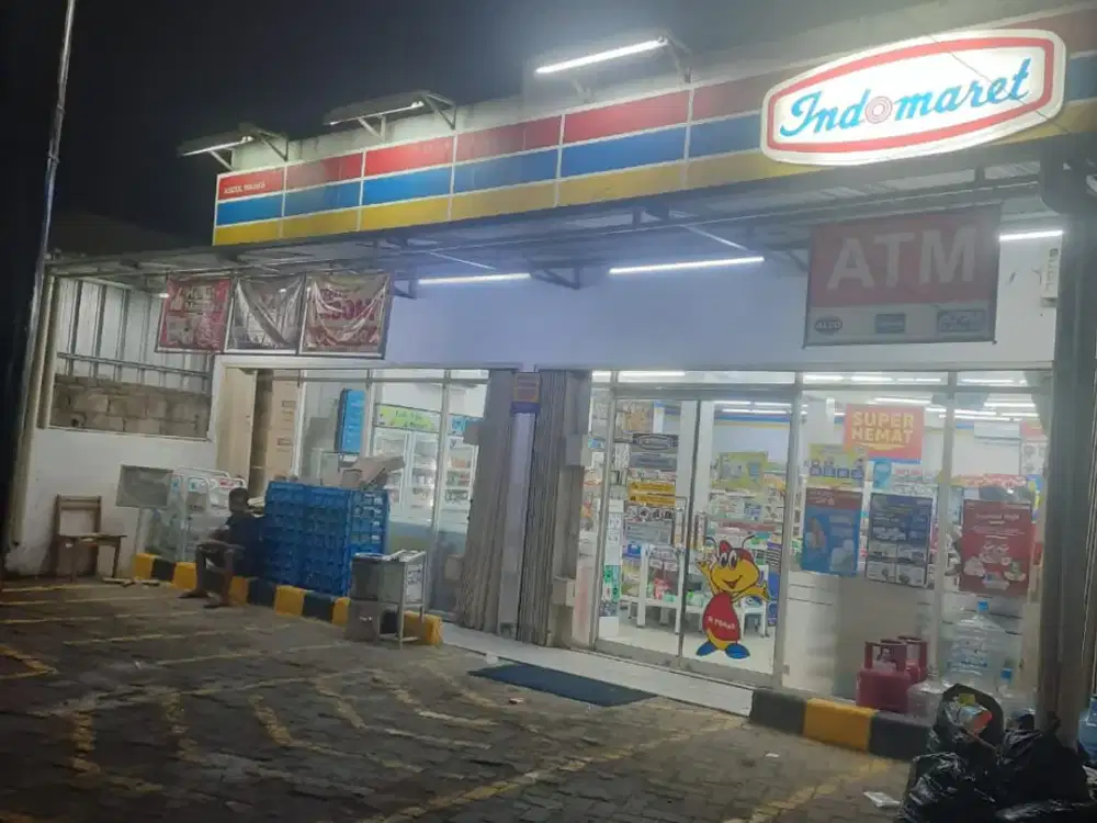 Di Jual Indomart Masi Beroprasi di lokasi Ramai Pinggir jalan utama Cinangka
