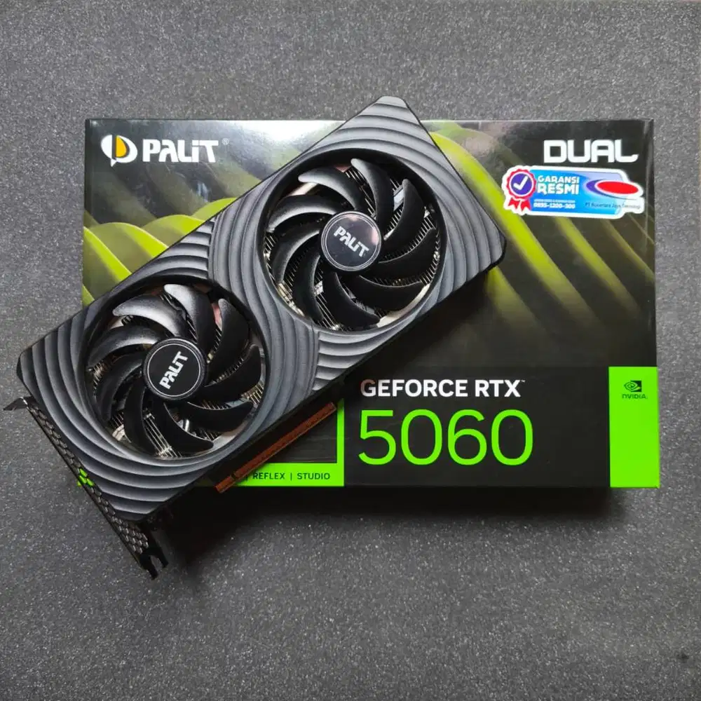 Palit Dual RTX 5060 8Gb Fullset (Garansi ON) (Vga Nvidia Geforce RTX D