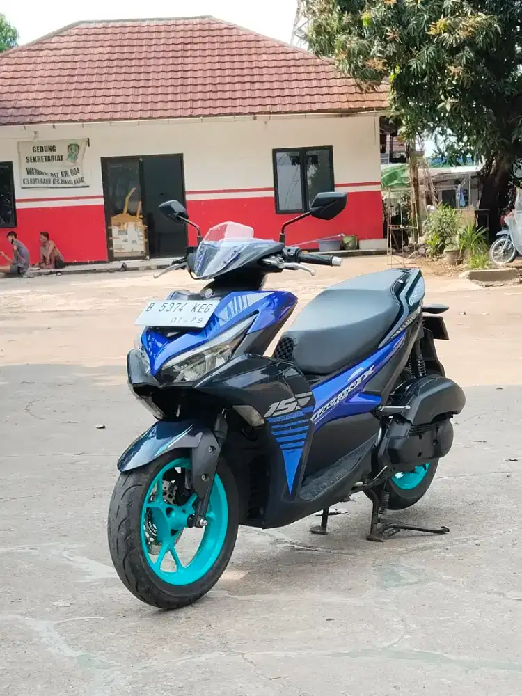 Yamaha Aerox 2023 registrasi 2024
