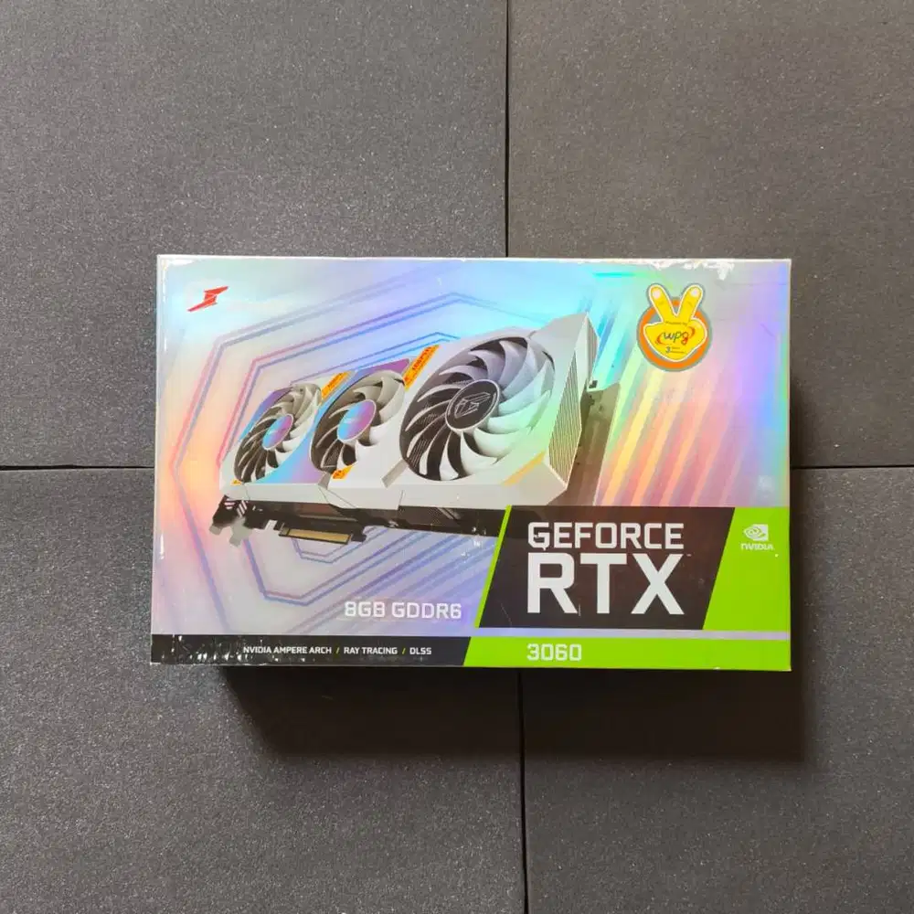 Colorful iGame RTX 3060 Ultra W OC 8Gb Fullset (Garansi ON)