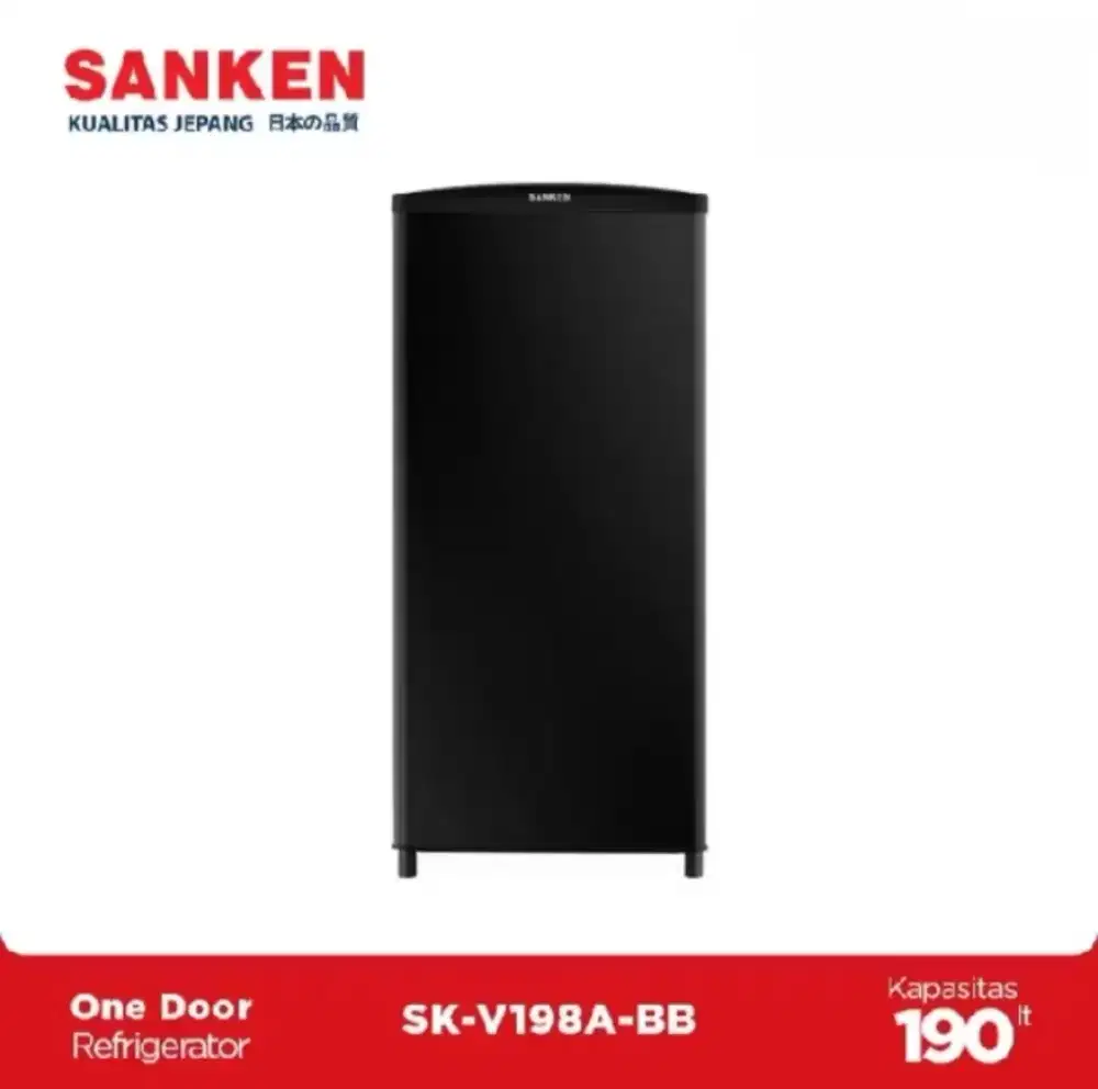 KULKAS 1 PINTU SANKEN SK-V198A-BB