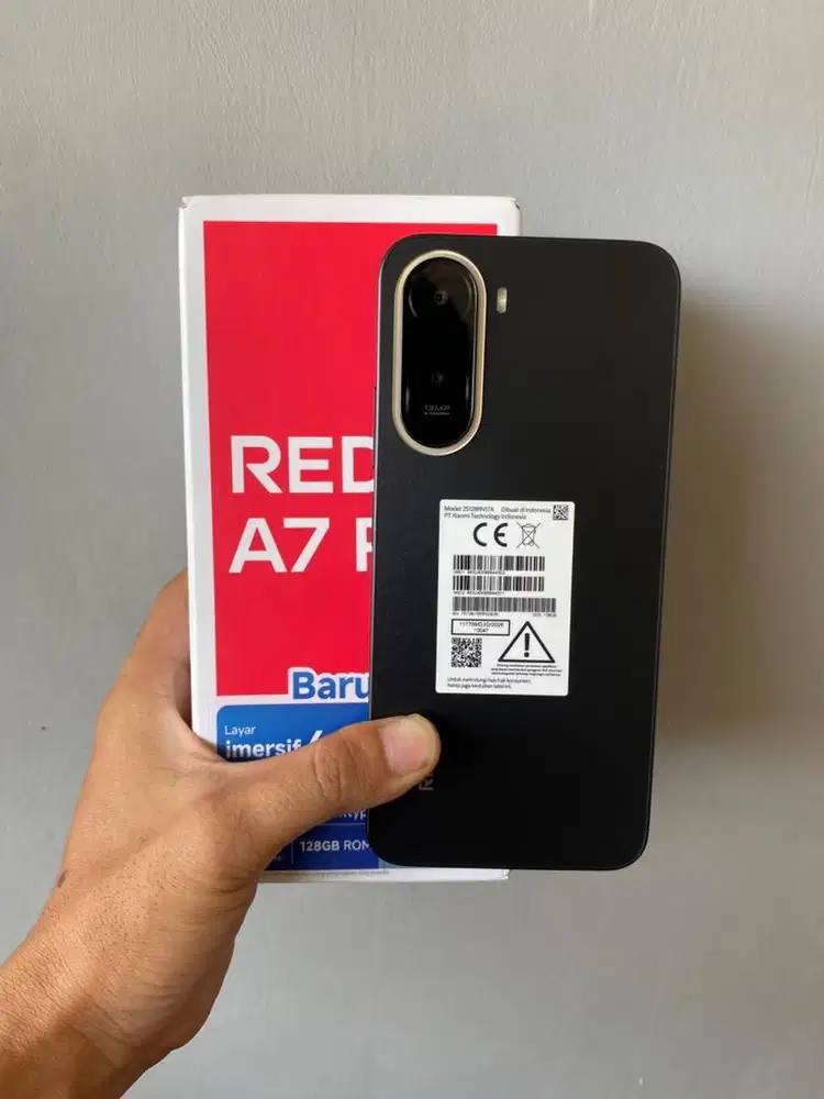 Redmi A7pro 4/128 lengkap segel nominus