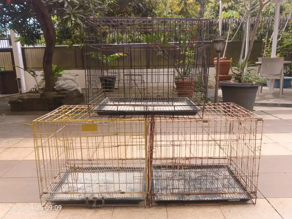 Jual cepat kandang besi